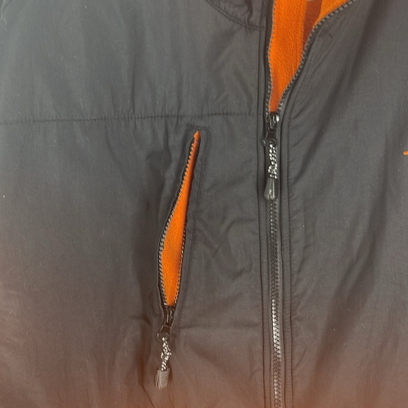 Texas Longhorns Orange & Black nylon & fleece zip up long sleeve jacket men’s XL - Picture 15 of 15